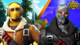 RAPTOR MEETS HIS EVIL TWIN BROTHER! Fortnite Short