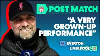 Jurgen Klopp: "By Far the BEST PERFORMANCE we've had at Goodison Park" | Everton 1-4 Liverpool