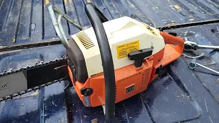 Bad chainsaw clutch? Here's how you check it. (Husqvarna 61)