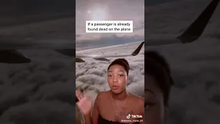 TikTok flight attendant reveals what happens if a person dies on a plane – viewers are shocked