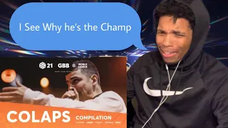 I SEE WHY HE'S THE CHAMP | Colaps 🇫🇷 | Winner's Compilation | GRAND BEATBOX BATTLE 2021 (REACTION)