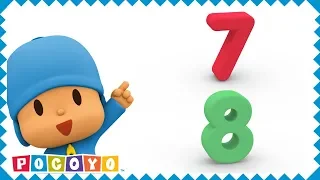 🔢 Learn NUMBERS with Pocoyo (7 to 8) 🎓 | EDUCATIONAL VIDEOS for KIDS