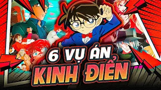 TÓM TẮT | CONAN : 6 VỤ ÁN KINH ĐIỂN NHẤT | CHIẾN ĐẤU VỚI TỔ CHỨC ÁO ĐEN, FBI, VERMOUTH, SHINICHI...,