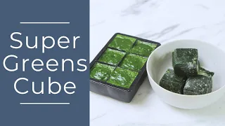 How to Make Super Greens Cube | Better Than Athletic Greens AG1