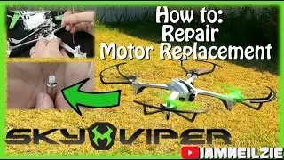 Sky Viper V2450GPS - Motor Replacement | How to change the motor