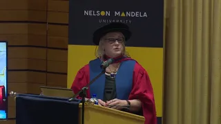 Professorial Inaugural Lecture by Margie Cullen - Mandela University