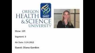 Diana Gordon talks about the Oregon National Primate Research Center - Part 1