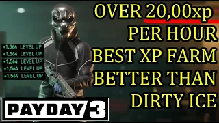 Payday 3 Best XP Farm Solo Over 20,000 XP/Hour: Rock the Cradle Stealth Overkill Solo Easy XP Farm