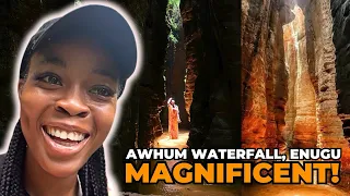 WHY AWHUM WATERFALL STOLE MY HEART | Enugu state vlog #enugustate