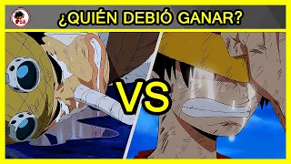 One Piece: Luffy Vs Usopp - QUIÉN DEBIÓ GANAR