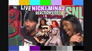 NICKI MINAJ FULL SNL PERFORMANCE (REACTION VIDEO) CHUN LI & POKE IT OUT