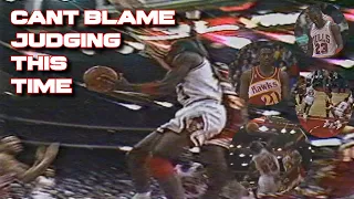 Michael Jordan vs Dominique Wilkins first game after the 1988 Dunk Contest