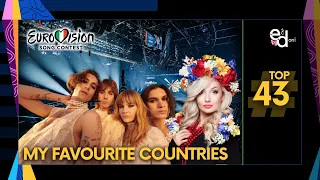 Eurovision: My Top43 Favourite Countries • 2014–2021