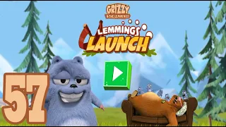 Grizzy and the Lemmings: Lemming Launch - Gameplay walkthrough Part 57 (Android, IOS)