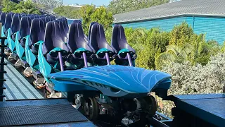 Mako Back row SeaWorld Orlando 4K