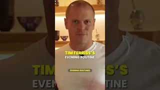 My Evening Routine | Tim Ferriss #shorts