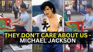 MICHAEL JACKSON on PUBLIC PIANO - They Don't Care About Us (Piano Cover)