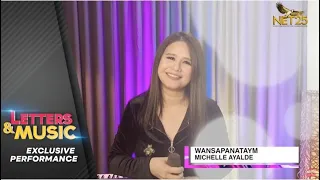 Michelle Ayalde - Wansapanataym (NET25 Letters and Music Online)