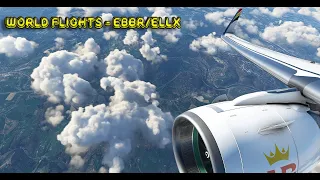 Airbus A32NX Tutorial Flight - EBBR/ELLX - Microsoft Flight Simulator