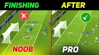 How to finishing noob and Finishing like pro😎use this guide tutorial skill in Efootball #foryou