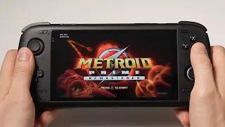 ayn Odin2, Switch - Metroid Prime Remastered and 14 game test