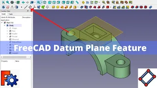 FreeCAD Datum Plane Feature | FreeCAD Tutorial | FreeCAD Beginner Tutorial | Mechnexus |