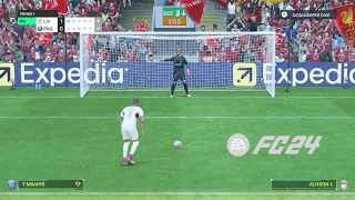 EA Sports FC 24 - Liverpool Vs PSG EPIC PENALTY SHOOTOUT (PS5)