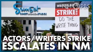 Actors/Writers Strike Escalates in New Mexico | The Line