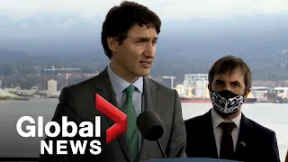 Canada must slash greenhouse gas emissions by 40 per cent to hit new 2030 targets: Trudeau | FULL