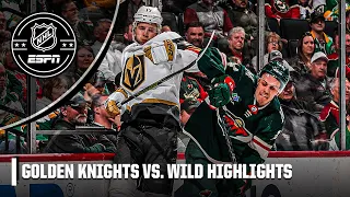 Vegas Golden Knights vs. Minnesota Wild | Full Game Highlights