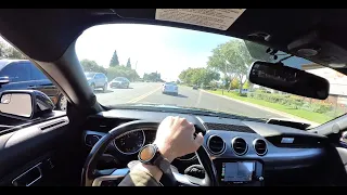 CRAZY LOUD Mustang GT (S550) POV Drive! | PULLS & DOWNSHIFTS in a 6-Speed 5.0 Mustang!