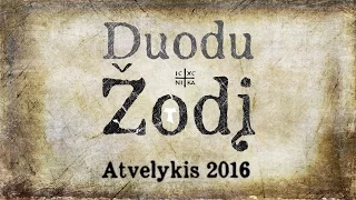 Atvelykis, Dievo Gailestingumo šventė 2016 - Duodu Žodį