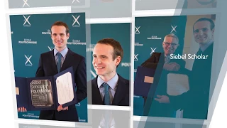 Arthur Marronnier, X 2010, awarded Siebel Scholar