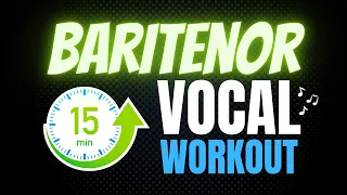 BARITENOR Vocal Workout [RANGE + STRENGTH + AGILITY]