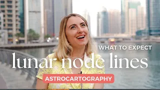 Important Lines on Your Astrocartography Map - What are the Lunar Nodes in Astrology