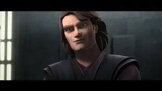 “Anakin, good luck” Ahsoka sees her master and friend for the last time