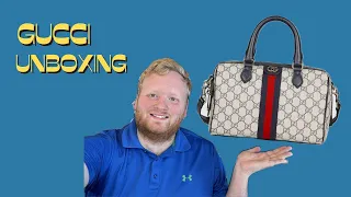 Gucci Ophidia GG Small Top Handle | Unboxing | David's Closet