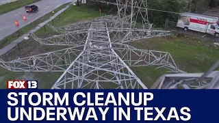 Cleanup underway after deadly storms tear through Texas | FOX 13 Seattle