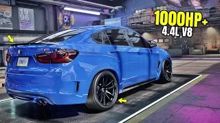 Need for Speed Heat Gameplay - 1000HP+ BMW X6M Customization | Max Build