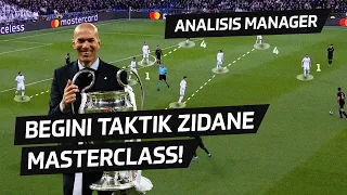 Begini Gaya Main Real Madrid Zidane | Sang Juara UCL 3x Beruntun