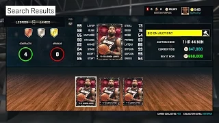 NBA 2K15 MyTeam Onyx Lebron James Review and Stats breakdown!