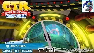 Crash Team Racing: Nitro Fueled PS4- Ring Rally Wumpa Coin Farming Solo (Roo's Tubes) [Requested]