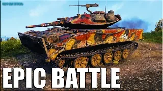 СТАТЮГА НАГИБАЕТ на ЛТ 10 🌟 World of Tanks XM551 Sheridan