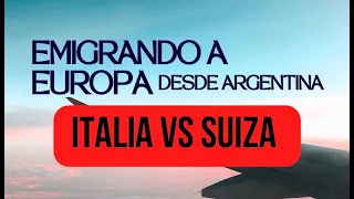 TRABAJAR EN SUIZA VS TRABAJAR EN ITALIA 🇪🇺 EMIGRAR A EUROPA 🇮🇹 madre e hija