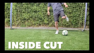 Soccer Footwork Drills: Inside Cut. Week 4