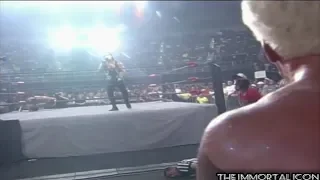 Sting saves Dean Malenko & Challenges Ric Flair