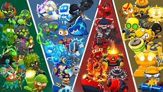 Green VS Blue VS Red VS Yellow | BTD6