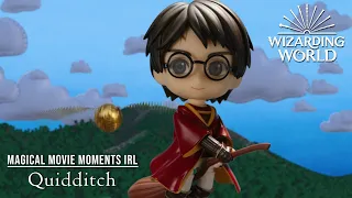 Momentos mágicos de la película de Harry Potter en la vida real | Quidditch | WB Kids