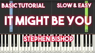 It might be you - Stephen Bishop | Easy Piano