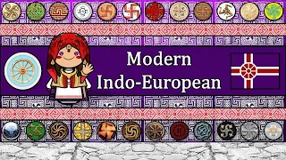 The Sound of the Modern Indo-European language (Numbers, Greetings, Words & The Parable)